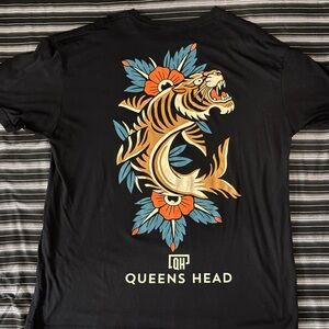 Queens Head Tiger Shark t shirt 2XL